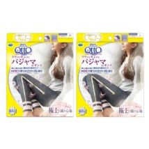 Dr.Scholl Japan - Medi Qtto Soft & Tight Pajama Leggings For Sleeping 1 pair - Navy Gray - M