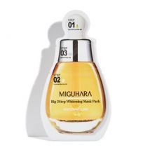 MIGUHARA - Big 3 Step Whitening Mask Pack Origin 1.7ml + 25ml + 2ml