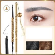 ZEESEA - Palace Identity Drunken Rhythm Gilt Exquisite Eyebrow Pencil - 2 Colours #T01 Brown - 0.07g*2