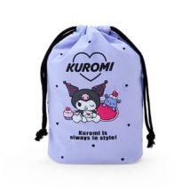 Kuromi Letter Small Drawstring Bag 1 pc