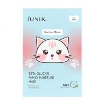 iUNIK - Beta-Glucan Family Moisture Mask For Kids Set 18ml x 10 sheets