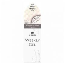 Homei - Weekly Gel Magnet Glitter Nail MG10 Milky Magnet