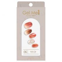 Cosme de Beaute - Gel Me 1 Nail Sticker 06 Amber Fig 1 pc
