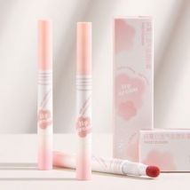 MANSLY - Fuzzy Clouds Lip Cream - 4 Colors K01# Cream Apricot - 1.6g