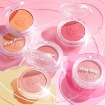 Pink Bear - Matte Blusher - 2 Colors #12 Almond Cookie- 4.6g