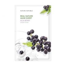 NATURE REPUBLIC - Real Nature Mask Sheet - 9 Types Acai Berry