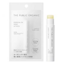 THE PUBLIC ORGANIC - Essential Oil Moist Lip Stick Lemon & Clary Sage