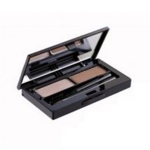 VDIVOV - Mega Brow Pact - 2 Colors #02 Medium Brown & Dark Gray
