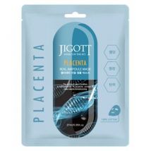 Jigott - Real Ampoule Mask Placenta - 10 pcs