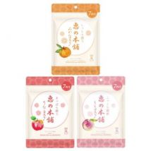megumi no honpo - Fruit Mask Peach Super Moist - 7 pcs