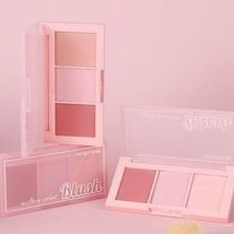 Heng Fang - Fluid Silky Blush Palette - 2 Types Set A# - 18g