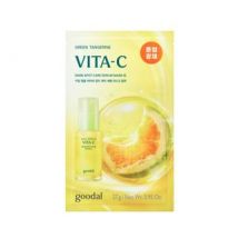 Goodal - Green Tangerine Vita C Dark Spot Care Serum Mask Alpha 2025 Version - 27g x 1 sheet