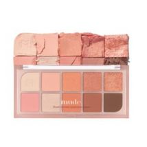 mude - Shawl Moment Eyeshadow Palette - 5 Types #03 Peach Memory