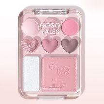 GOGO TALES - Heart Blush Palette - Peach #G01 Peach - 9.5g