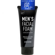 matsukiyo - Men's Facial Foam Charcoal & Scrub 130g