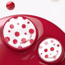 PASSIONAL LOVER - New Dot Edition Mini Creamy Velvet Air Cushion Blusher 2.0 - 3 Colors #00 - 4.5g