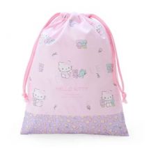 Hello Kitty Flower Medium Drawstring Bag 1 pc