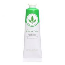 NATURE REPUBLIC - Hand & Nature Hand Cream - 23 Types New Package - Green Tea