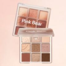 Pink Bear - 9 Color Eyeshadow Palette - 01 #01 Orange Moon - 8g