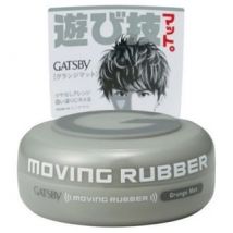 Mandom - Gatsby Moving Rubber Grunge Mat Grey - 80g