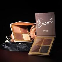 MAFFICK - Desert Highlighter Bronzer Palette - 2 Types 02# - (4 x 4.5g)