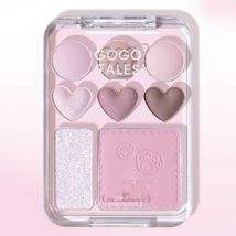 GOGO TALES - Heart Blush Palette - Smoky Pink #G03 Smoky Pink - 9.5g