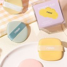 NOVO - Skin-Friendly Soft Dual Use Powder Puff Set Set of 6 - One Size