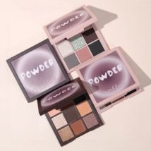 MAFFICK - Shimmer Cream 9 Colors Eyeshadow Palette - 2 Types 02# Dark purple - 12.6g