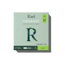 Rael - Organic Cotton Cover Pads Large 12 pads