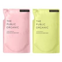 THE PUBLIC ORGANIC - Essential Oil Body Soap Citrus Floral - Bouncy - 400ml Refill