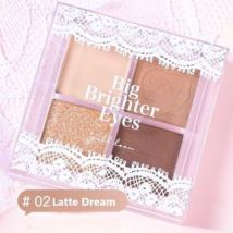 JILL LEEN - Mini 4 Shades Eyeshadow Palette - Latte Dream #02
