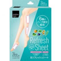 matsukiyo - Foot Refresh Sheet 24 pcs