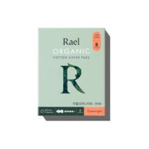 Rael - Organic Cotton Cover Pads Overnight 8 pads