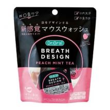 Dr.Oral - Breath Design Peach Mint Tea Mouthwash 10ml x 5