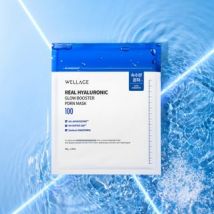 WELLAGE - Real Hyaluronic Glow Booster PDRN Mask 38g x 1 sheet