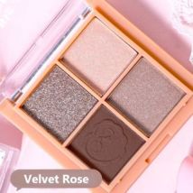JILL LEEN - Mini 4 Shades Eyeshadow Palette - Velvet Rose #07