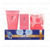 PORELESS LABO - Pore Washing Face Coffret 90g