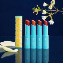 FreshO2 - Treasured Palace Museum Series Enamel Floral Birdsong Lipstick Autumn Chrysanthemum