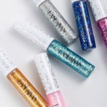 HANDAIYAN - Iridescence Glitter Liquid Eyeliner - 12 Colors 12# Red - 5g