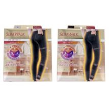 24H Multi Skinny Compression Heat Fleece For All Time 1 pair - Black - M