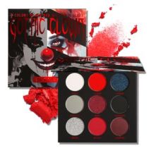 DE'LANCI - 9 Colors Black Red Smokey Makeup Palette - Make-up-Palette