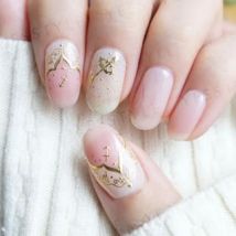 Lunacaca - Sagittarius Constellation Nail Art Stickers 24 pcs