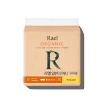 Rael - Organic Cotton Cover Panty Liners Regular 20 pads