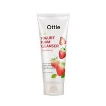 Ottie - Fruits Yogurt Foam Cleanser - 4 Types Strawberry