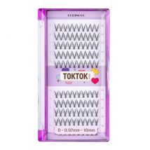 CORINGCO - Toktok-Hara Check Eyelash - 3 Types 10mm
