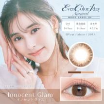 EverColor - MOIST LABEL UV One-Day Natural Color Lens Innocent Glam 20 pcs P-1.25 (20 pcs)