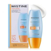 MISTINE - Aqua Base Ultra Protection Matte & Light Facial Sunscreen Pro SPF50 PA ++++ SPF50 - 40ml