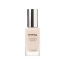 The Saem - Eco Soul Vegan Silk Glam Foundation - 3 Colors 2024 Version - #23 Natural Beige