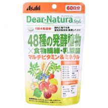 Dear-Natura Style 48 Kinds Fermented Plants Dietary Fiber Lactic Acid Bacteria 60 days 240 capsules