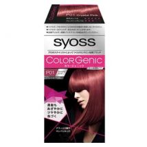 syoss - Colorgenic Milky Hair Color P01 Crystal Pink 1 Set